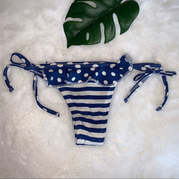 💙💙💙 Polka dot and striped Bikini 💙💙💙 - Picture 7 of 8